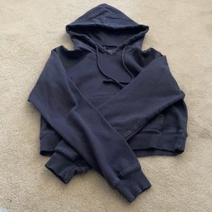 Brandy Melville cropped hoodie